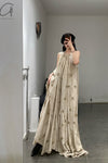 Mutedance 24 Spring/Summer Printed Long Skirt MD-MD24SS06-CELADON PM135
